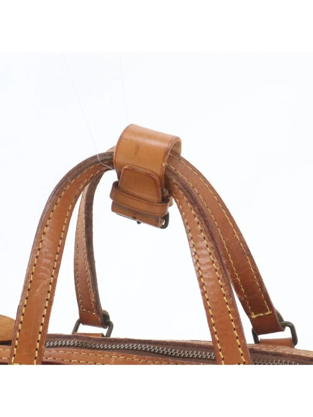 Louis Vuitton Monogram Sac Suple 35 Leather Boston Bag Tote